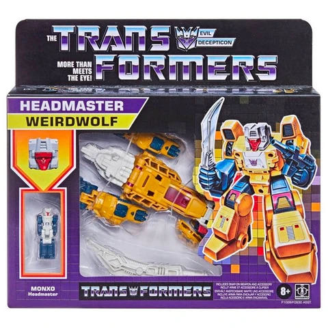 Weirdwolf w/Monxo - Hasbro (Headmasters) action figure collectible [Barcode 5010993829019] - Main Image 1