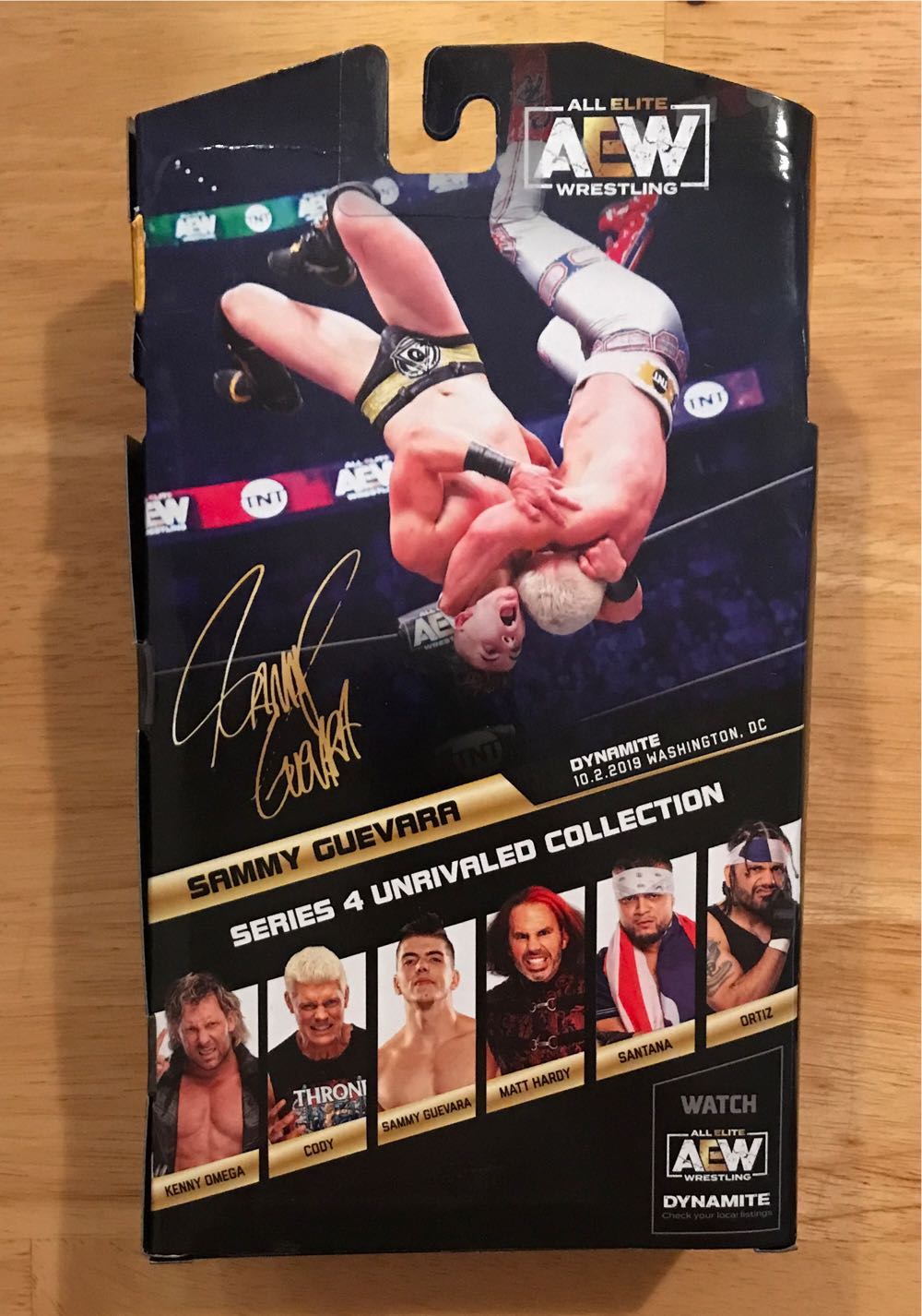 AEW - Sammy Guevara - Unrivaled Collection - Series 4 - Jazwares (AEW Unrivaled Collection Series 4) action figure collectible [Barcode 191726377252] - Main Image 3