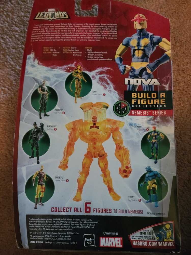 Nova - Hasbro (Hasbro BAF Wave: Nemesis) action figure collectible [Barcode 06010393] - Main Image 2