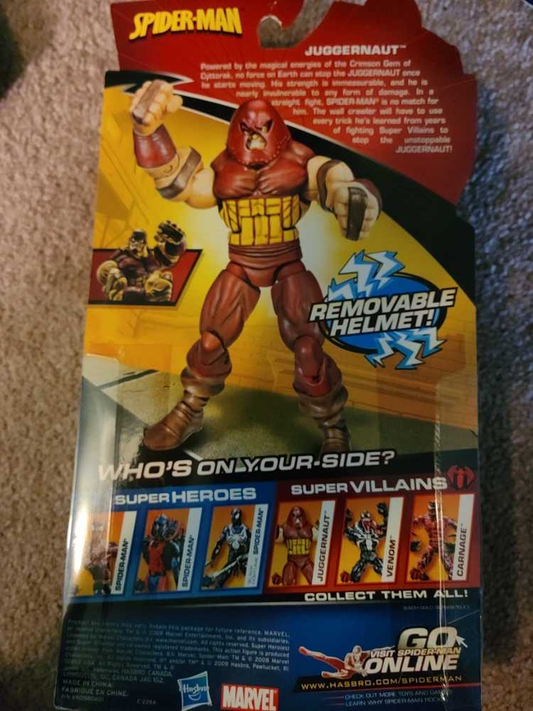 Juggernaut - Hasbro (MARVEL Spider-Man) action figure collectible [Barcode 653569352518] - Main Image 2