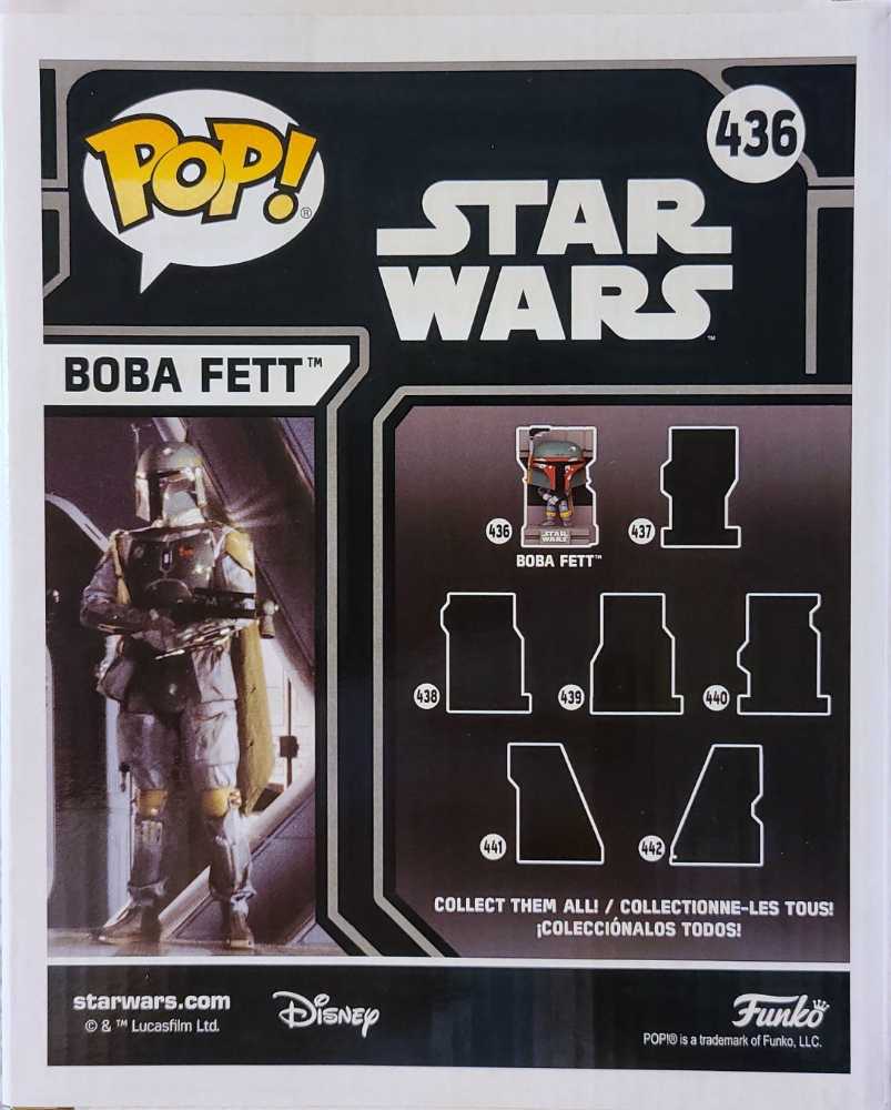 Funko Pop! Movies: Star Wars Bounty Hunters Collection: Boba Fett Gamestop Exclusive ESB - Funko (Star Wars Funko Pop!) action figure collectible [Barcode 889698558273] - Main Image 2