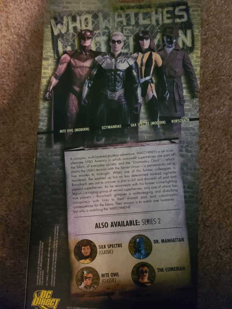 Ozymandias - DC Direct (Watchmen) action figure collectible [Barcode 9781605840994] - Main Image 2