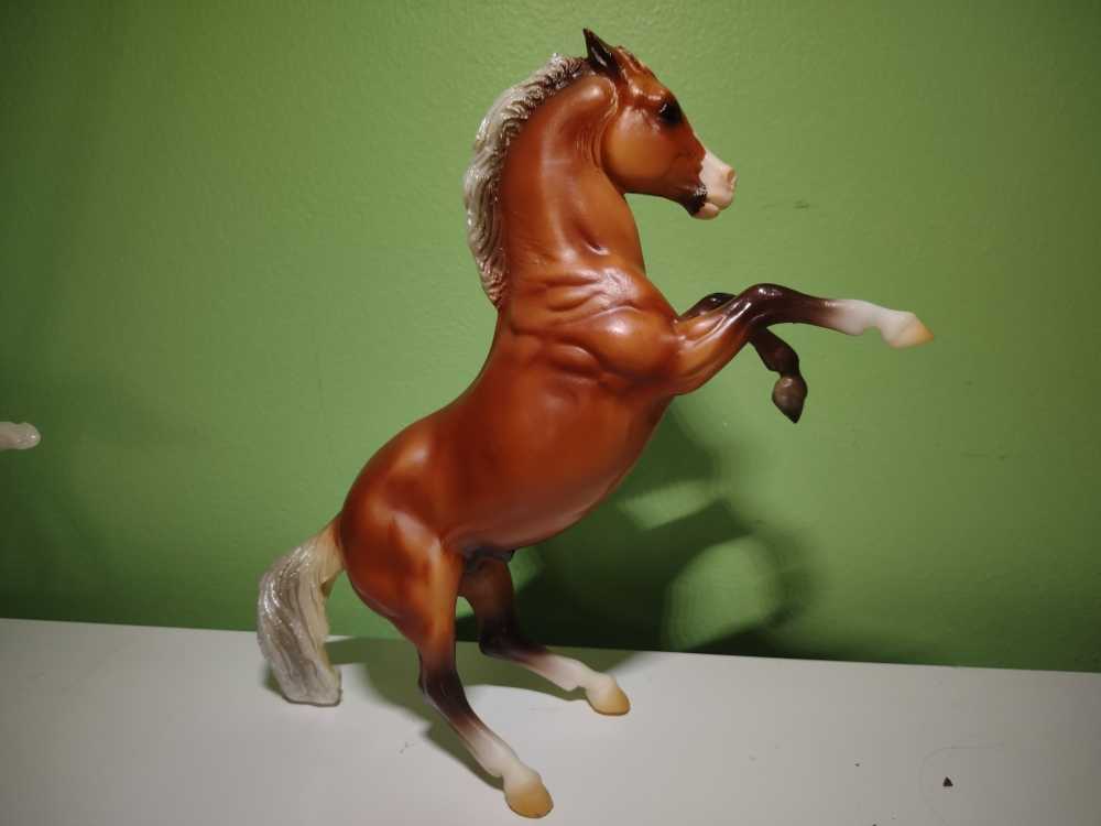 Breyer Rearing Stallion Silver Bay Mustang - Breyer Animal Creations action figure collectible - Main Image 2