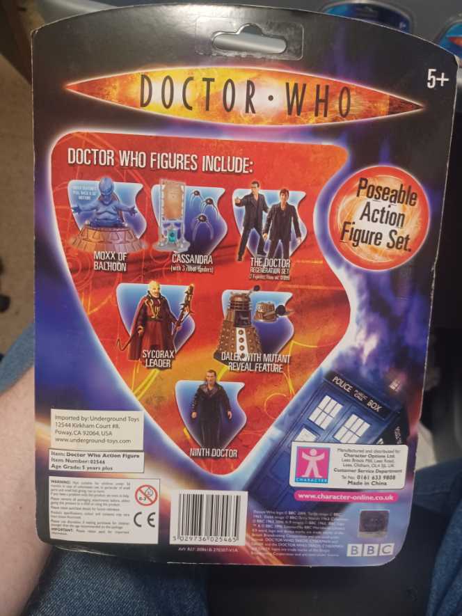 Damaged Cyberman - Underground Toys (SDCC 2007) action figure collectible [Barcode 5029736025465] - Main Image 2