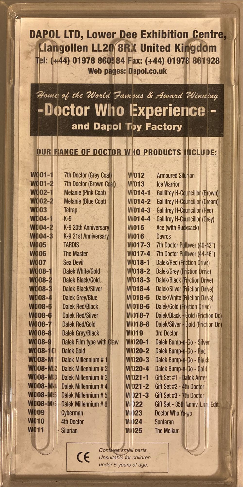 High Councillor - Dapol (BBC Doctor Who) action figure collectible - Main Image 2