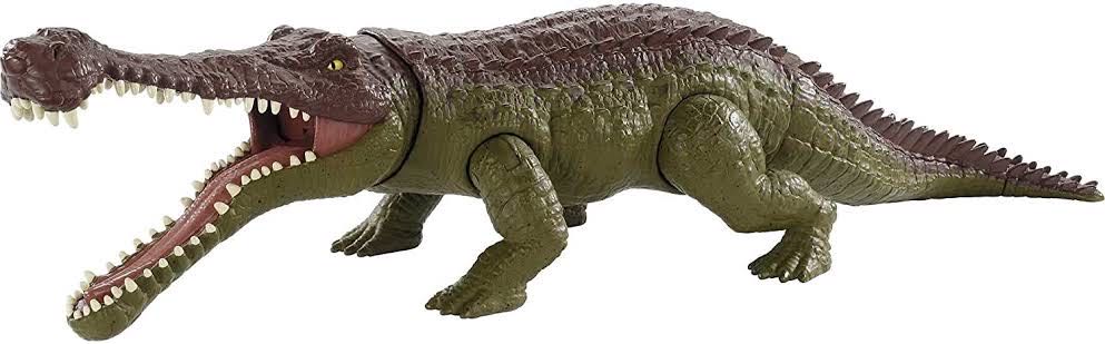 Sarcosuchus - Mattel (JW Primal Attack) action figure collectible [Barcode 887961925562] - Main Image 3