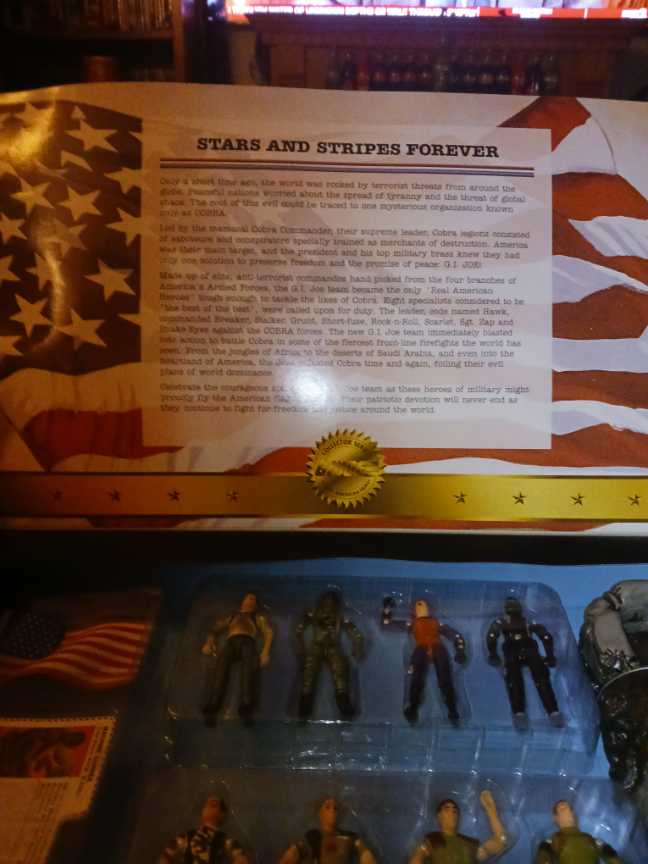 Stars and Stripes Forever - Hasbro (G.I. Joe) action figure collectible [Barcode 076281280202] - Main Image 3