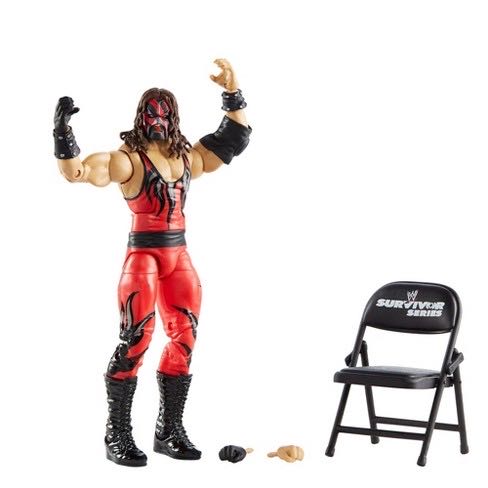 Kane (Red Gear) - Mattel (WWE Elite Collection) action figure collectible [Barcode 887961953992] - Main Image 3