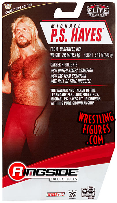 Michael P.S. Hayes - Mattel (WWE Elite Collection - Series 83) action figure collectible [Barcode 887961922318] - Main Image 2