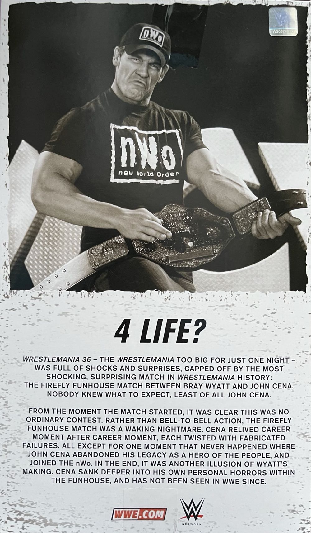 John Cena  - Mattel (WWE Elite Ringside Collectibles Exclusive) action figure collectible [Barcode 887961961300] - Main Image 3