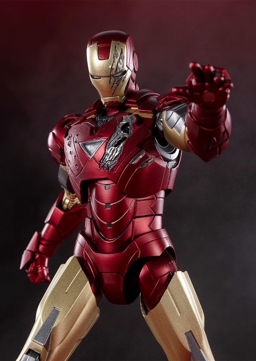 Iron Man MK VI (Avengers Assemble) - Bandai SH Figuarts (Avengers) action figure collectible - Main Image 2