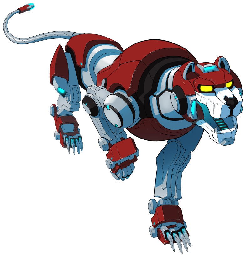 Voltron Legendary Defender Red Lion - Playmates Toys (Voltron) action figure collectible - Main Image 2