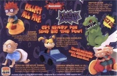 Tandem Triking Phil & Lil - Burger King Corporation (Rugrats) action figure collectible - Main Image 3