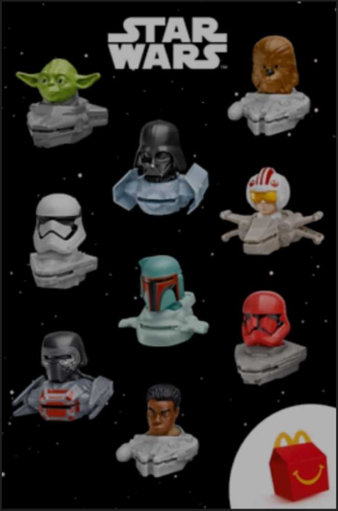 McDonald’s Happy Meal Toys : Star Wars 2021 Boblehead Darth Vader - Mcdonald’s (McDonald’s Star Wars Toys) action figure collectible - Main Image 4