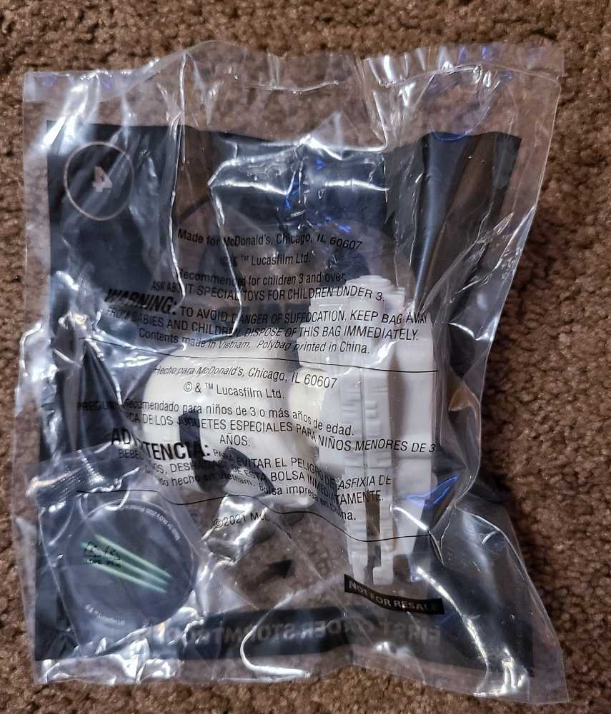 McDonald’s Happy Meal Toys : Star Wars 2021 Boblehead First Order Stormtrooper - Mcdonald’s (McDonald’s Star Wars Toys) action figure collectible - Main Image 2