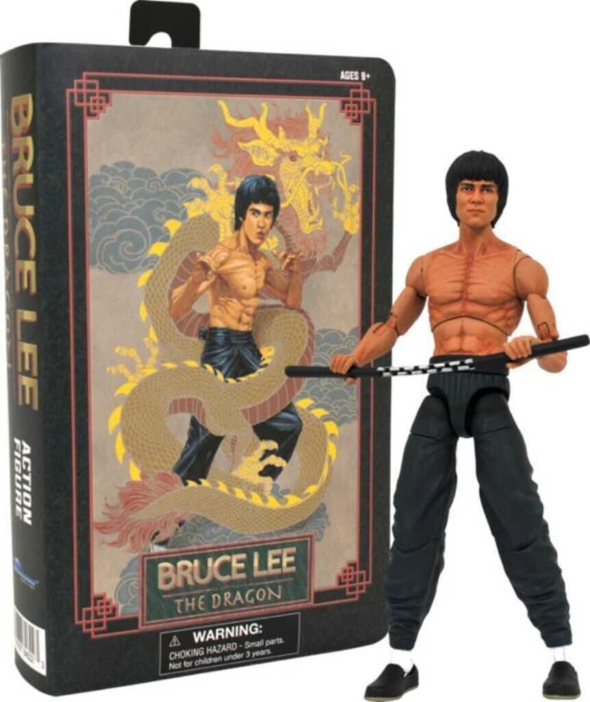 Bruce Lee (The Dragon) - Diamond Select - Diamond Select (Bruce Lee) action figure collectible [Barcode 699788833506] - Main Image 2