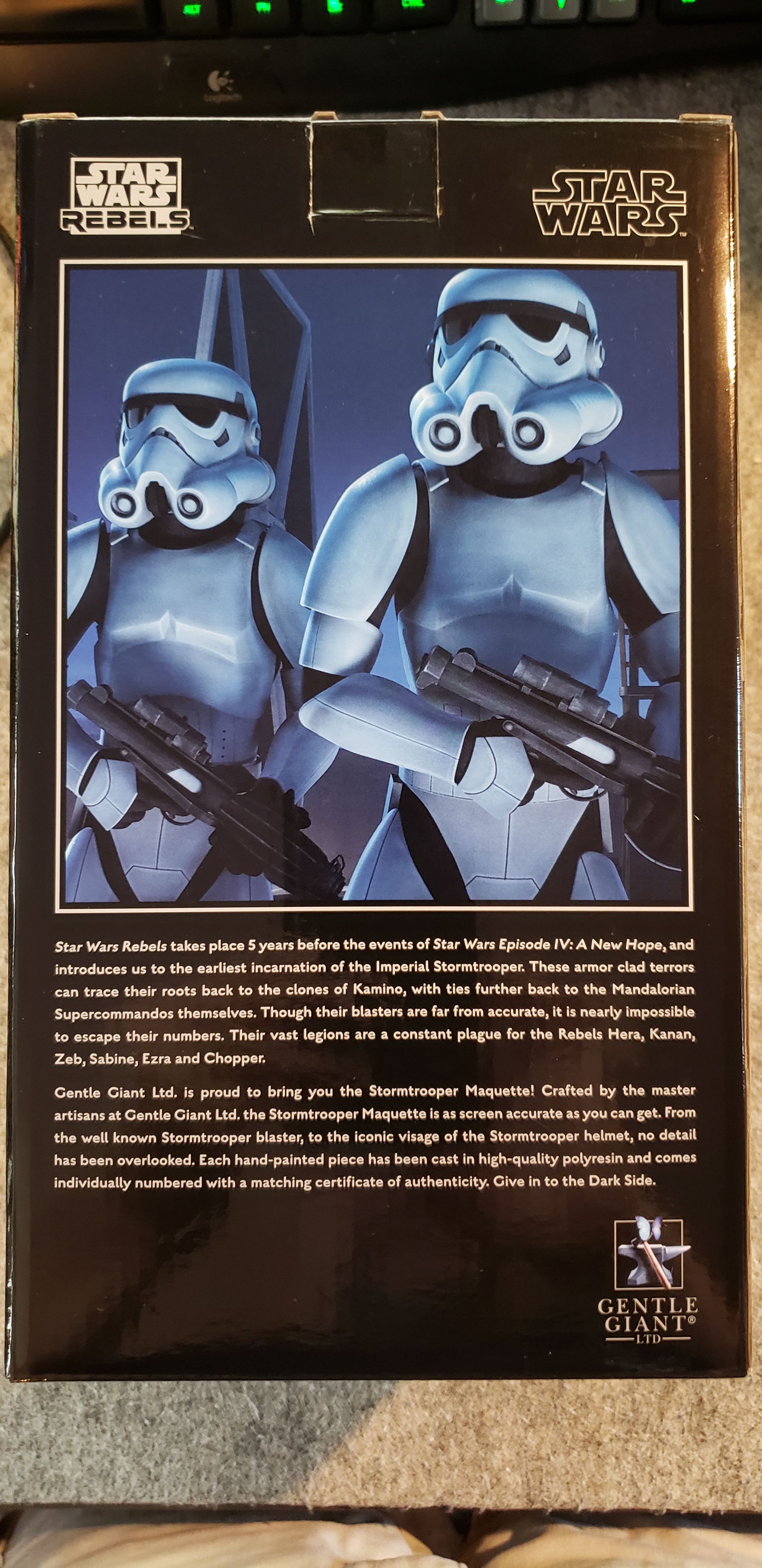 Gentle Giant Star Wars - Stormtrooper - SW Rebels - Gentle Giant action figure collectible - Main Image 2