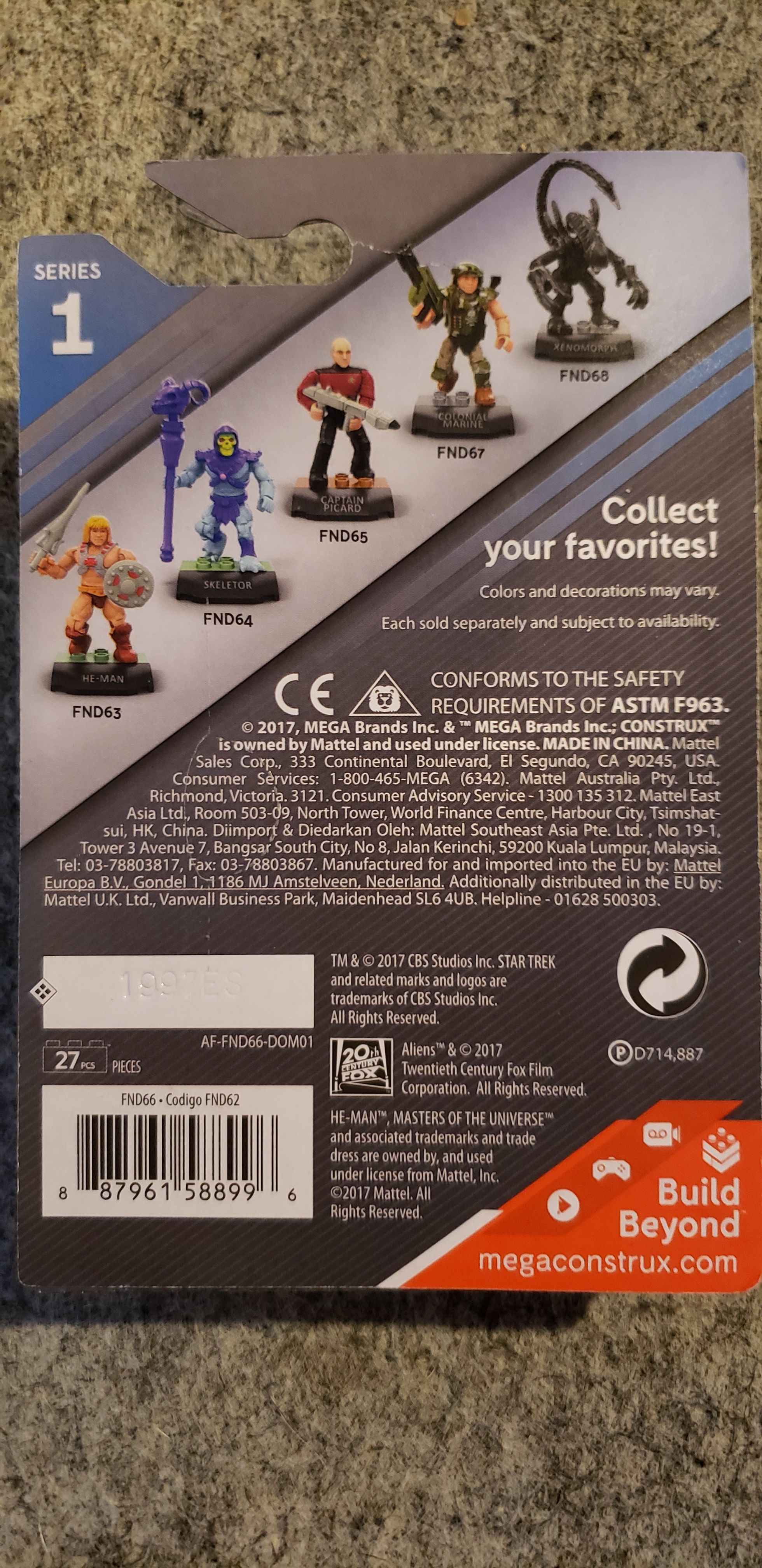 Mega Construx Heroes - Borg Drone - Mega Bloks action figure collectible - Main Image 2