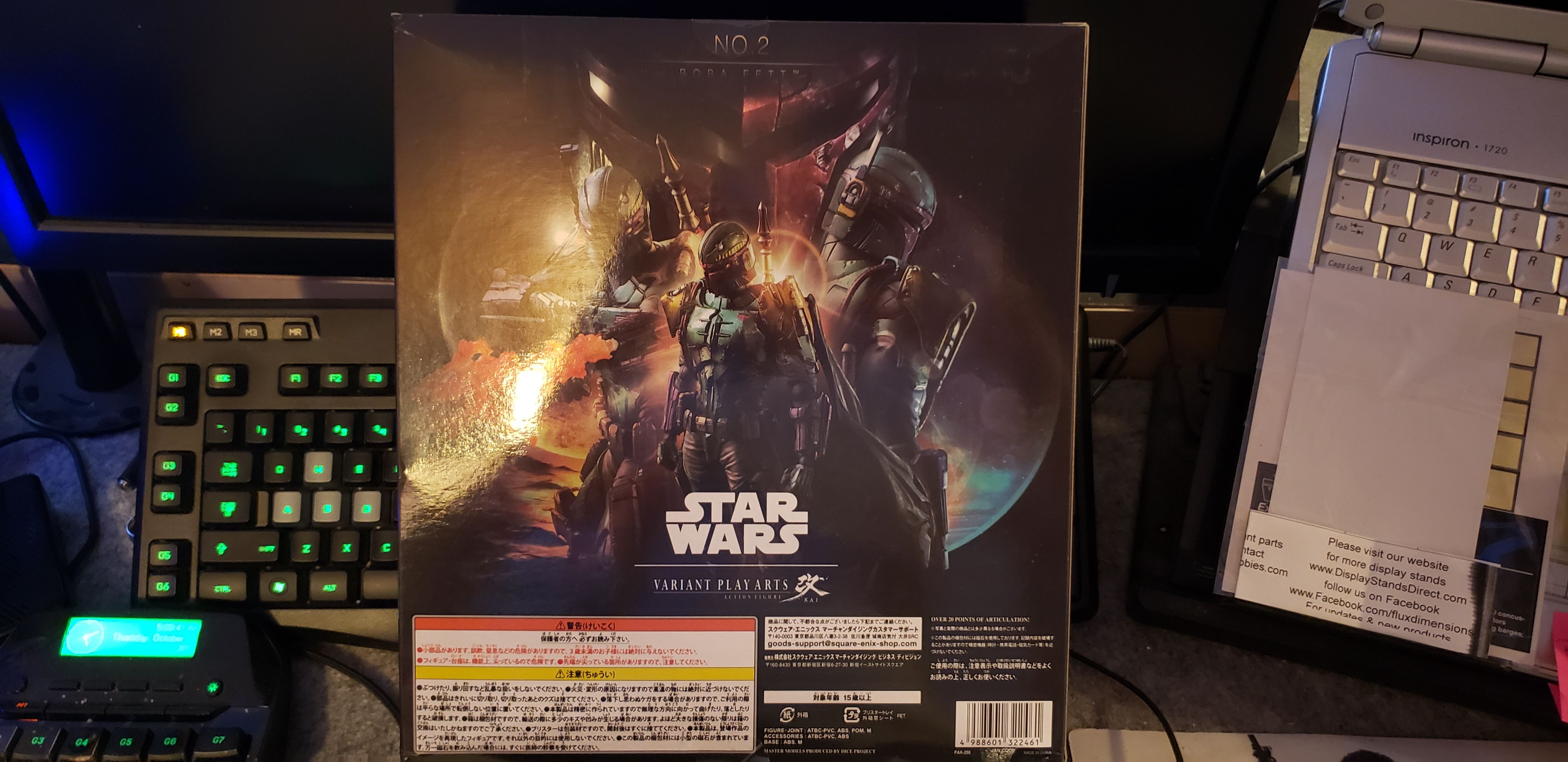 STAR WARS - #2 BOBA FETT - Square Enix action figure collectible [Barcode 4988607328467] - Main Image 2