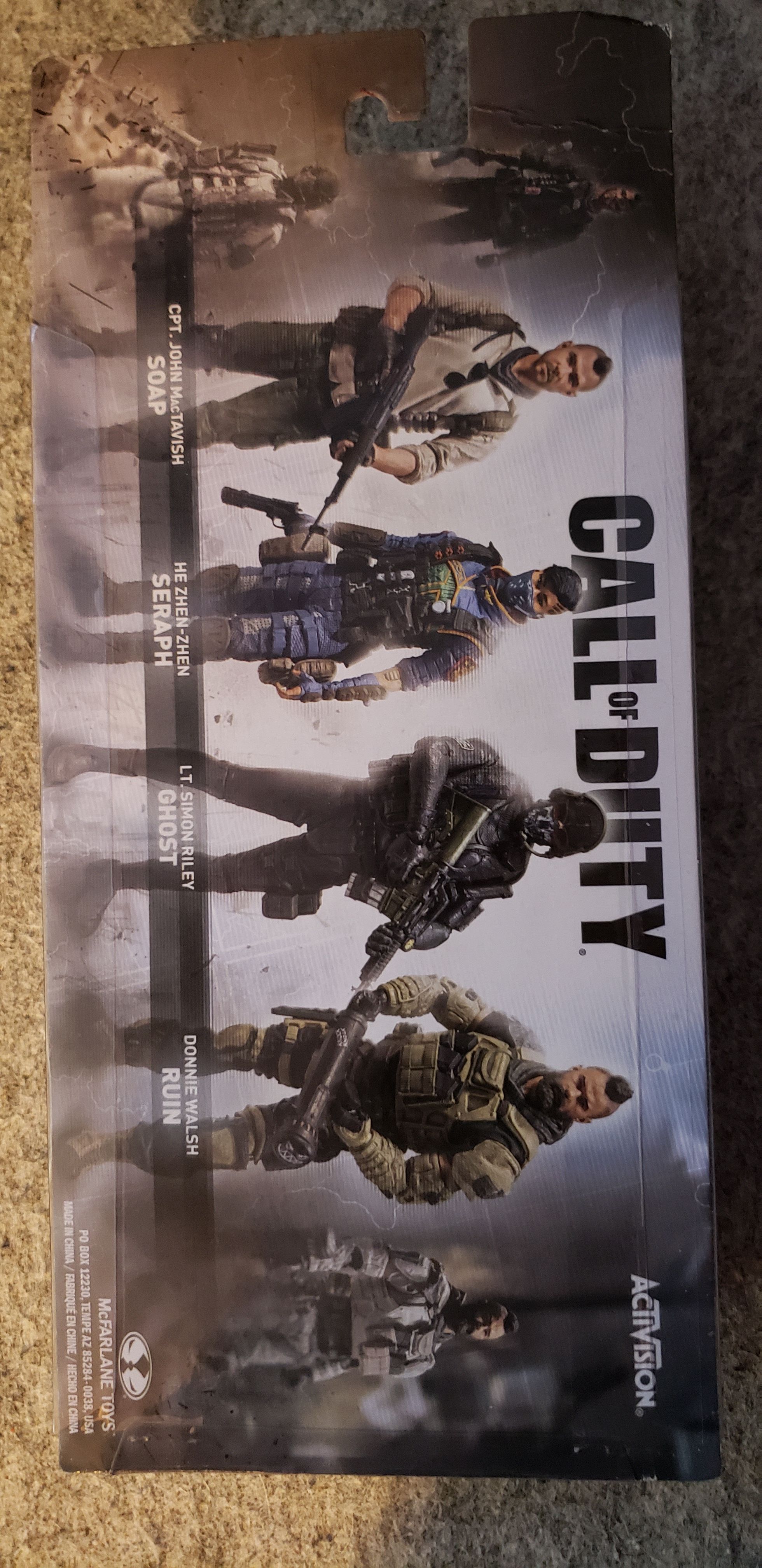 COD - GHOST Lieutenant Simon Riley Black uniformed - McFarlane (Call Of Duty Activision Mcfarlane Toys) action figure collectible [Barcode 44407797] - Main Image 2