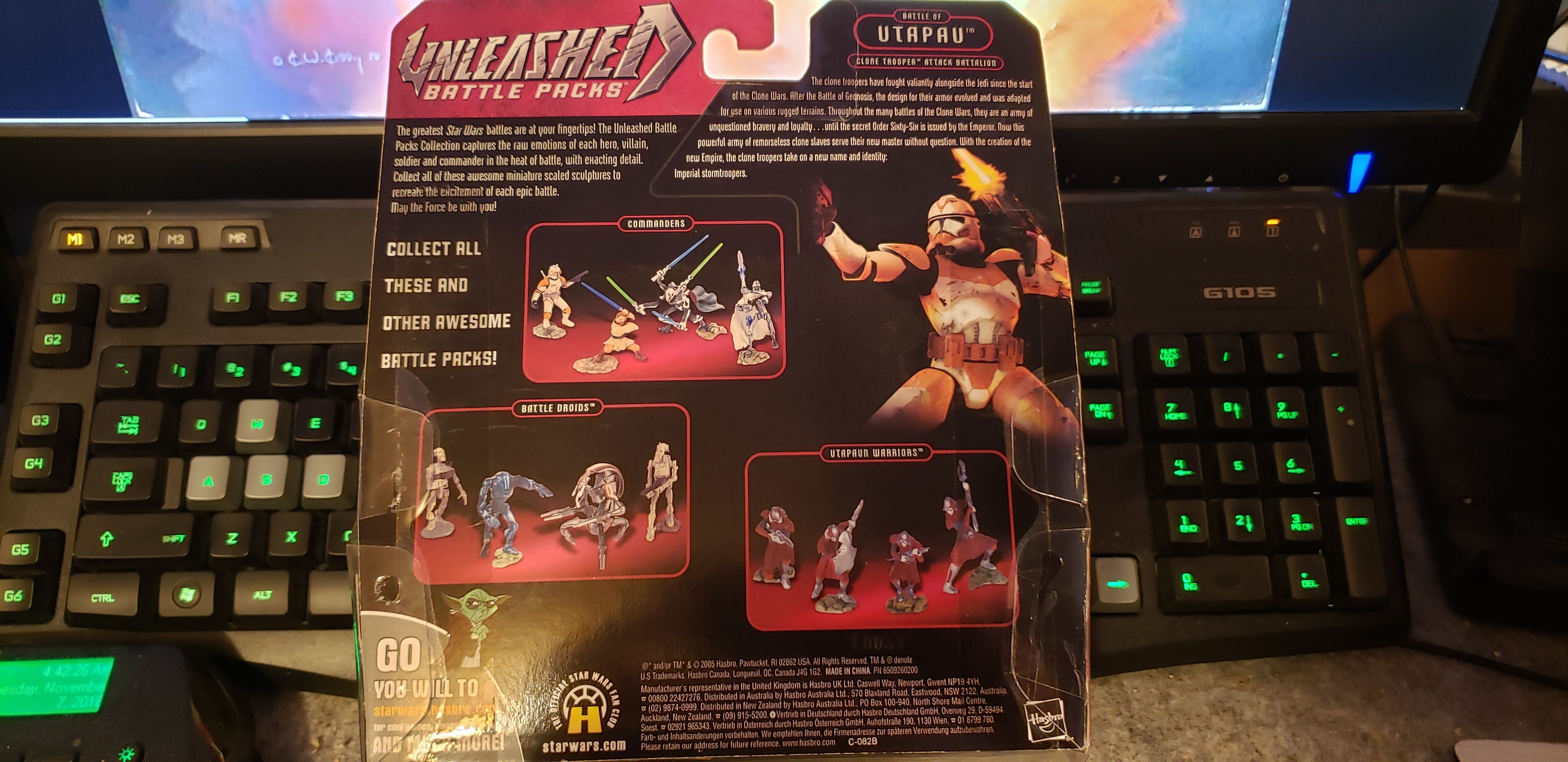UNLEASHED - BATTLE PACKS - Battle of Utapau - Hasbro action figure collectible - Main Image 2