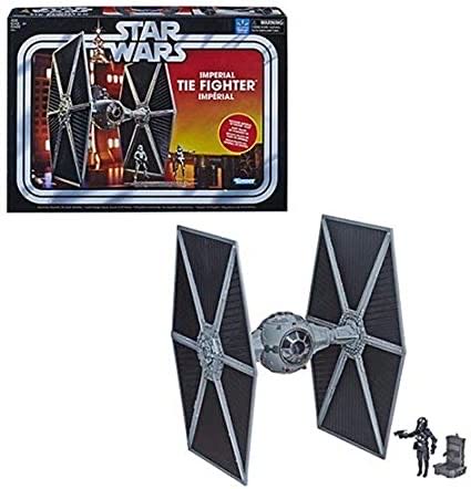 TIE Fighter Pilot (with Imperial TIE Fighter) - Disney / Hasbro (Vintage Collection 3.75” 2018- Now: Vehicles) action figure collectible - Main Image 4