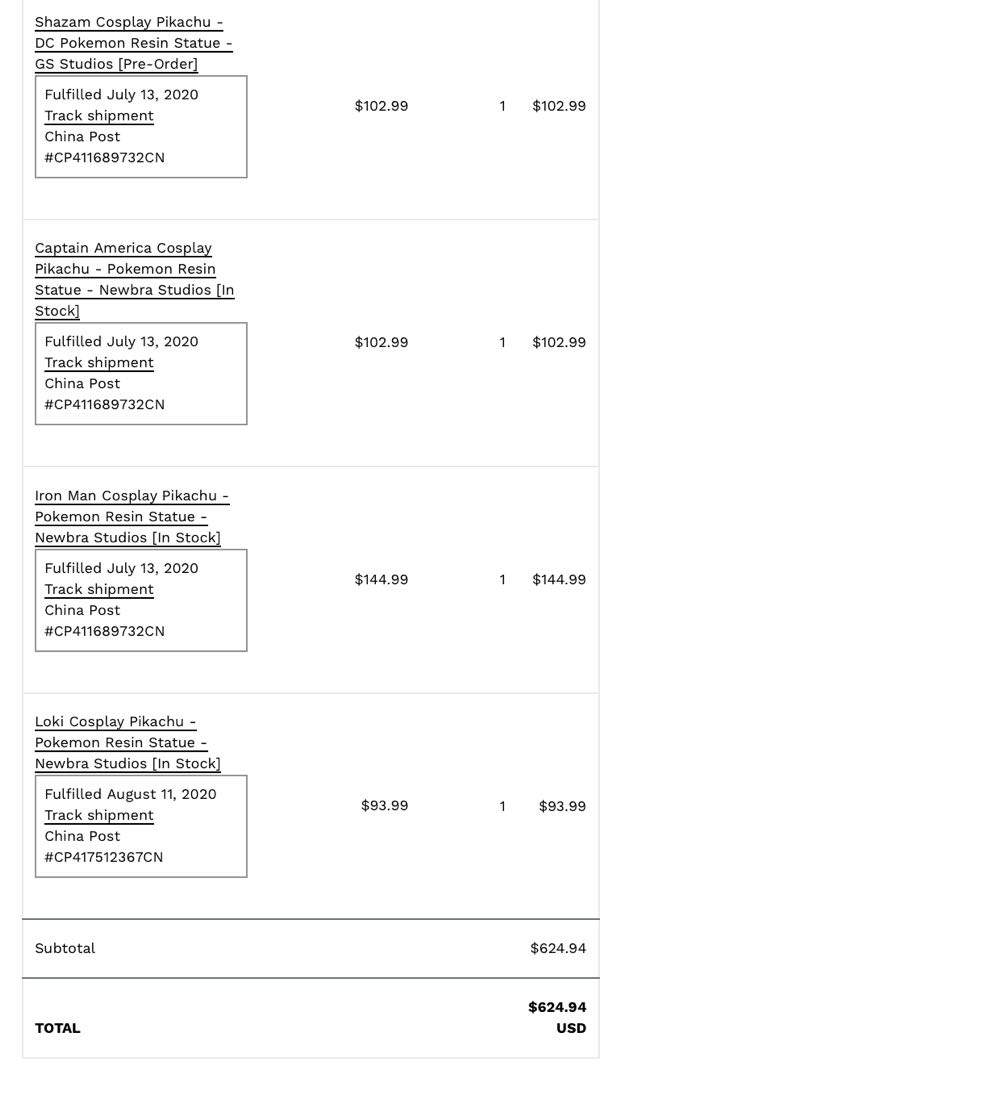 Pikachu Shazam Resin Statue - GS Studios action figure collectible - Main Image 2