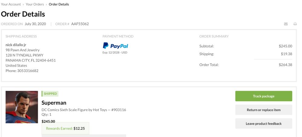 Superman Henry Cavill 1/6 Scale - Sideshow Collectibles action figure collectible - Main Image 2