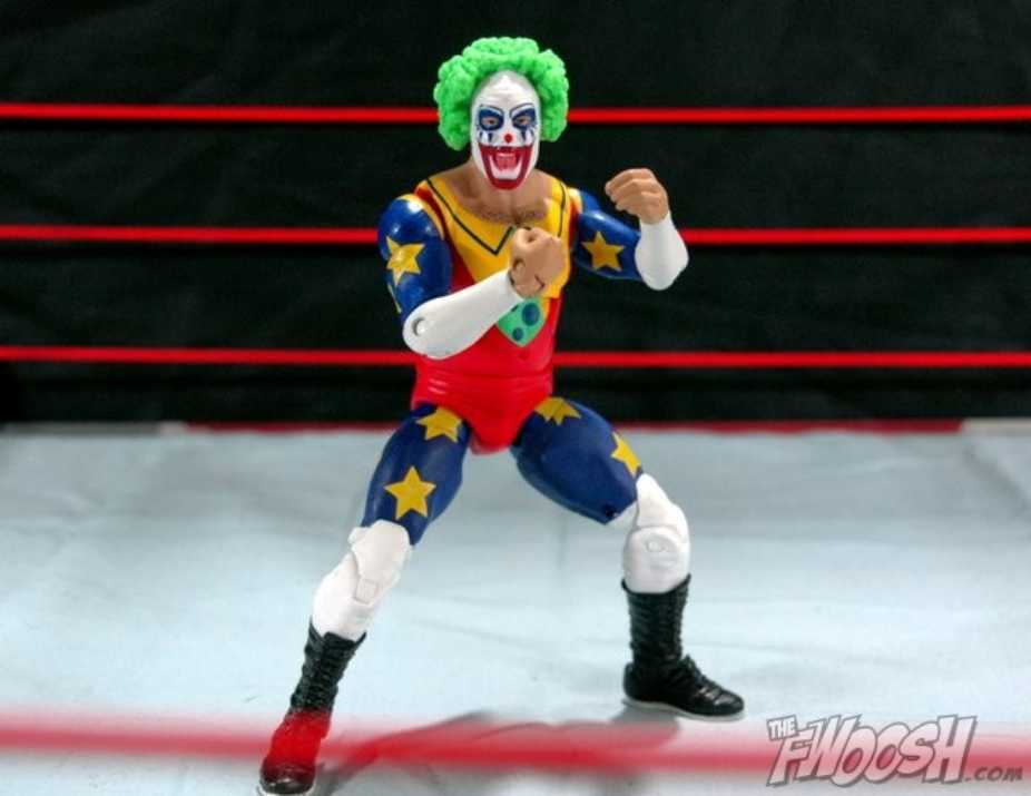 Mattel WWE Elite Collection Flashback Series 34 Doink The Clown First Time In Line  - Mattel (Elite Collection) action figure collectible [Barcode 887961042689] - Main Image 4
