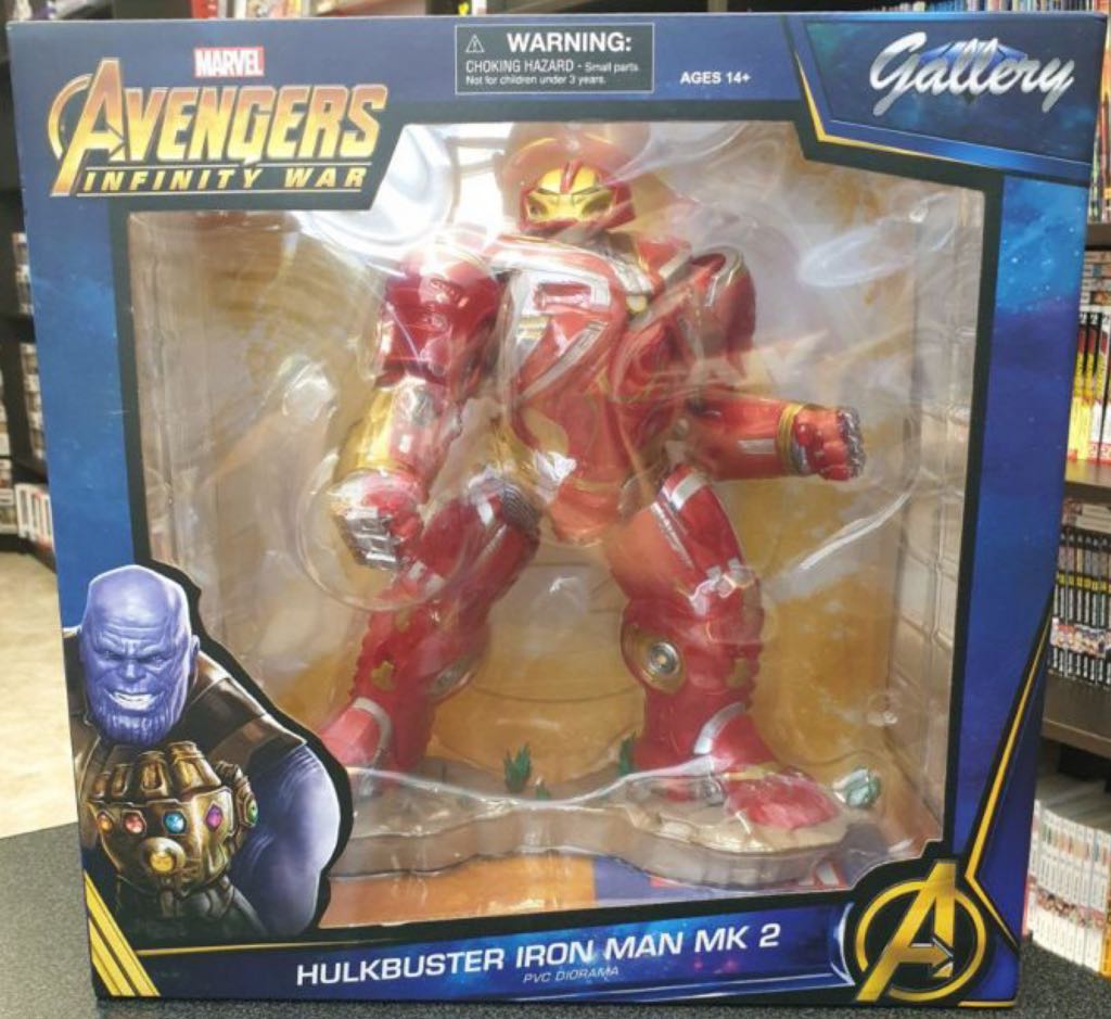 Hulkbuster Iron Man MK 2 Diamond Select PVC Statue - Diamond Select (Marvel Gallery) action figure collectible [Barcode 699788830277] - Main Image 2
