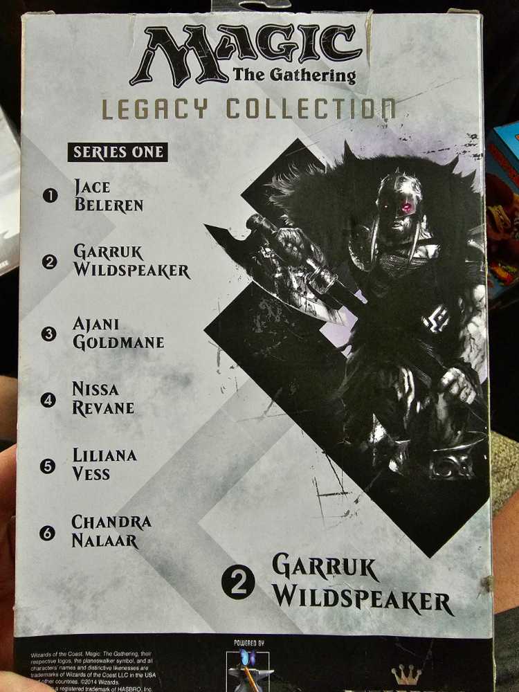 Garruk Wildspeaker Magic The Gathering  action figure collectible [Barcode 849803041236] - Main Image 2