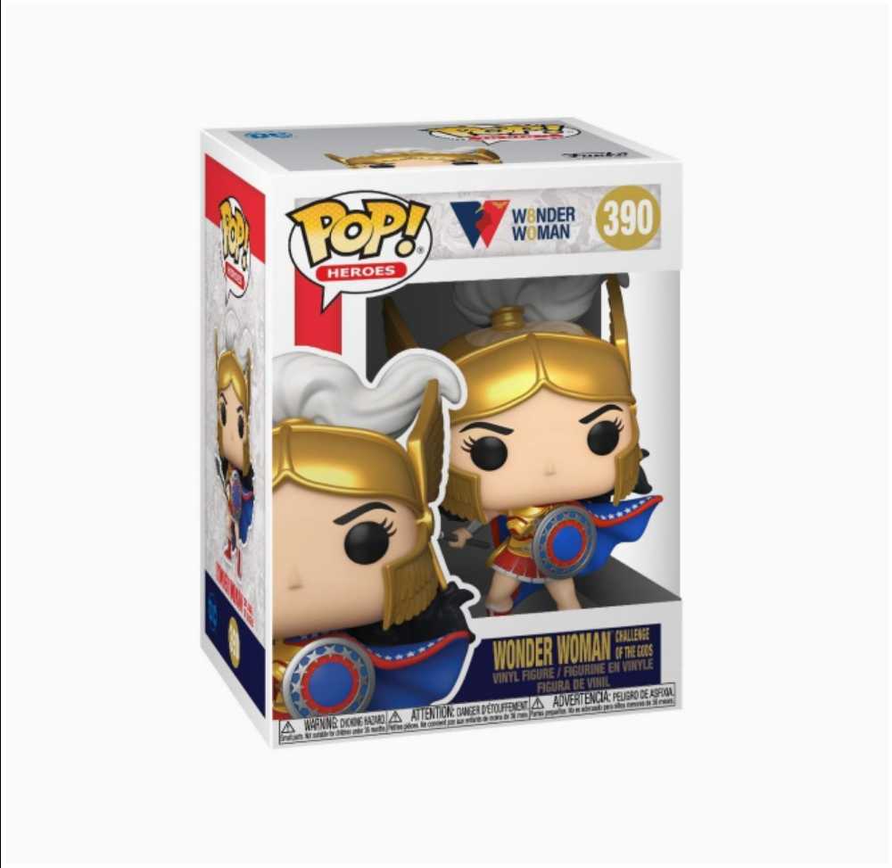 Wonder Woman Heroes: Wonder Woman 80th Wonder Woman (Challenge Of The Gods) - Funko (DC Funko Pops!) action figure collectible [Barcode 889698549714] - Main Image 4