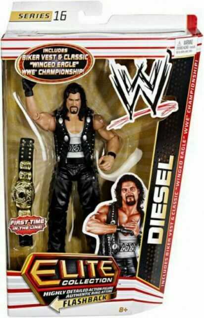 Diesel - Mattel - WWE (Elite series 16(flashback)) action figure collectible - Main Image 2