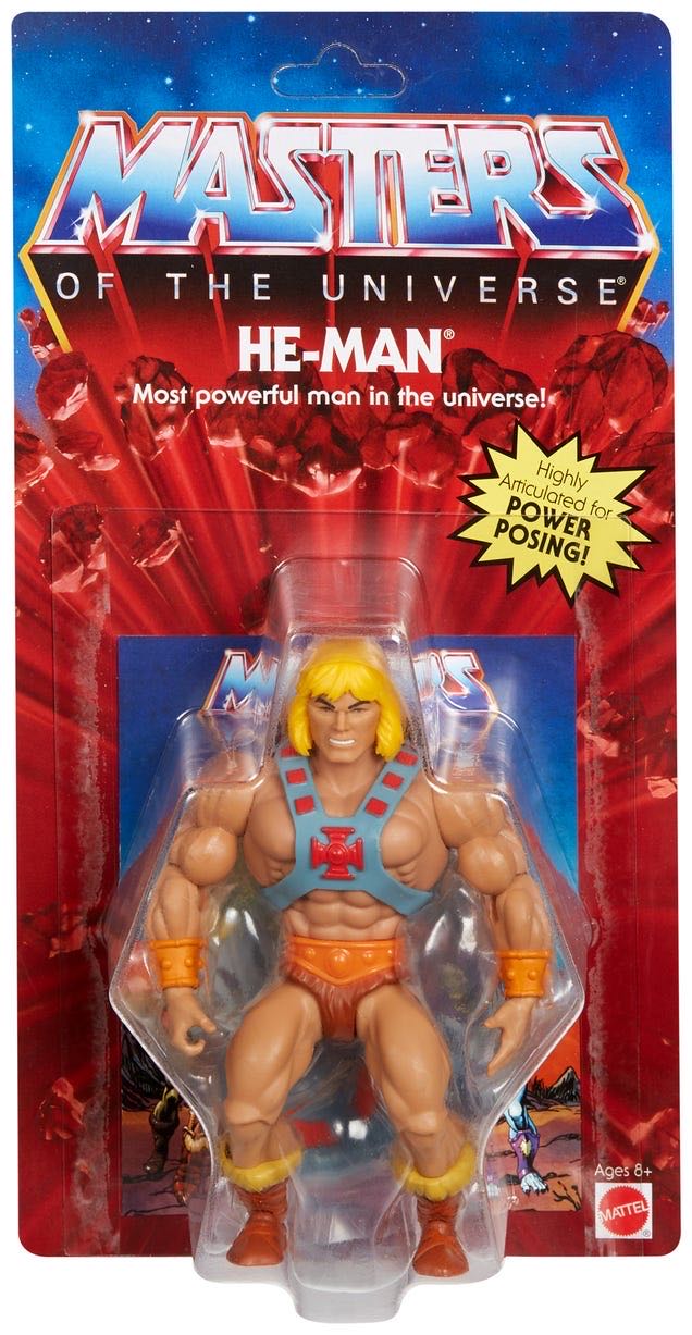 He-Man - Mattel (Masters Of The Universe Origins) action figure collectible - Main Image 2