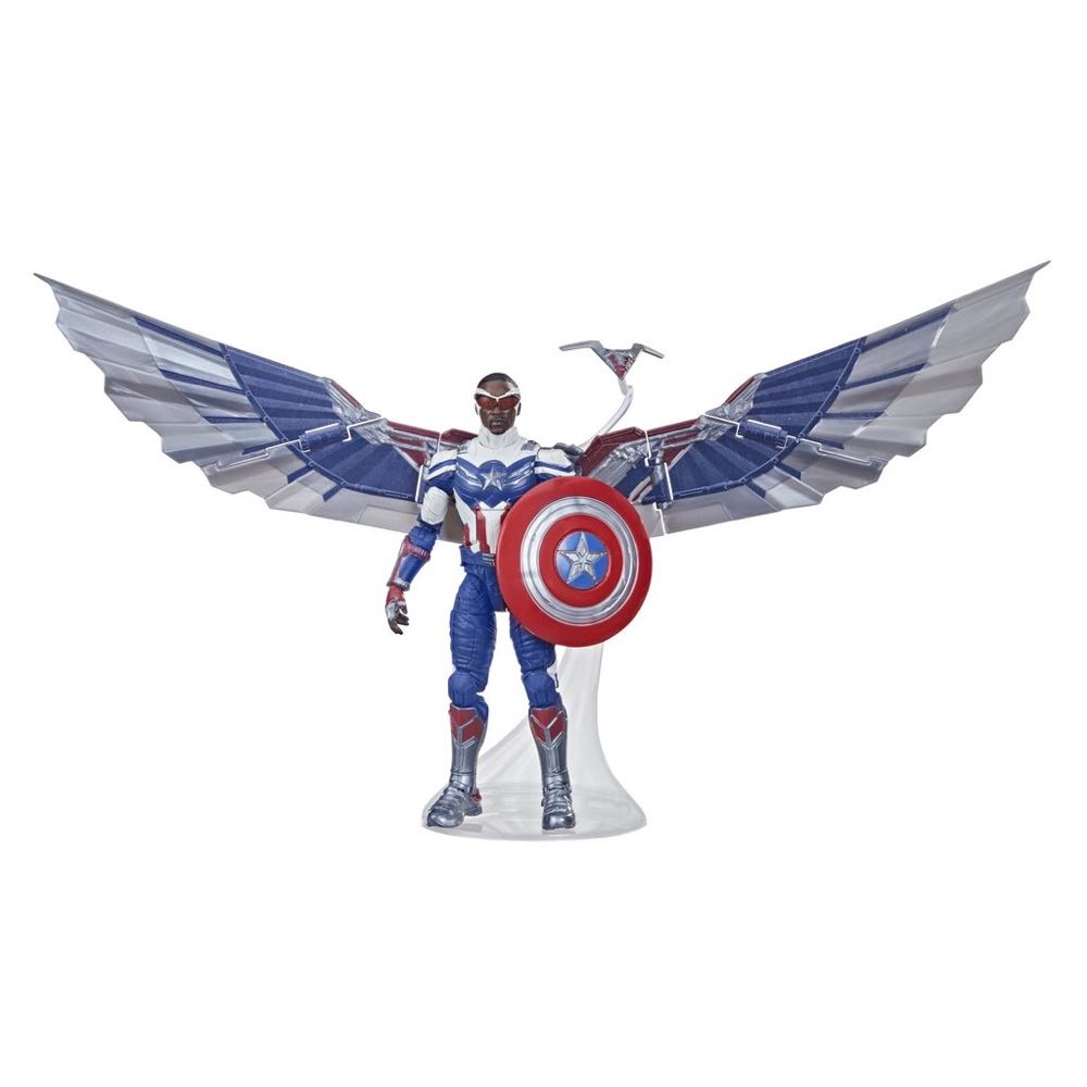 Captain America (Sam Wilson) - Hasbro (Marvel Legends) action figure collectible [Barcode 5010993791101] - Main Image 3