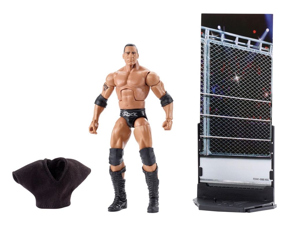 The Rock (1999) - Mattel (WWE Elite Collection) action figure collectible [Barcode 0887961450828] - Main Image 2