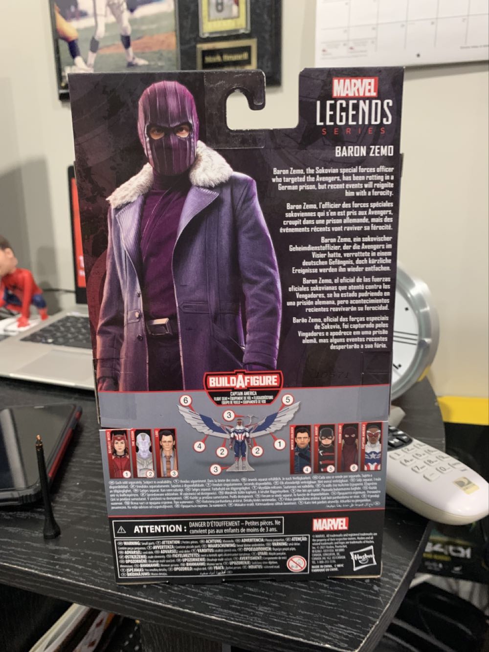 Baron Zemo - Hasbro - Marvel Legends (Marvel’s Falcon and the Winter Soldier) action figure collectible - Main Image 2