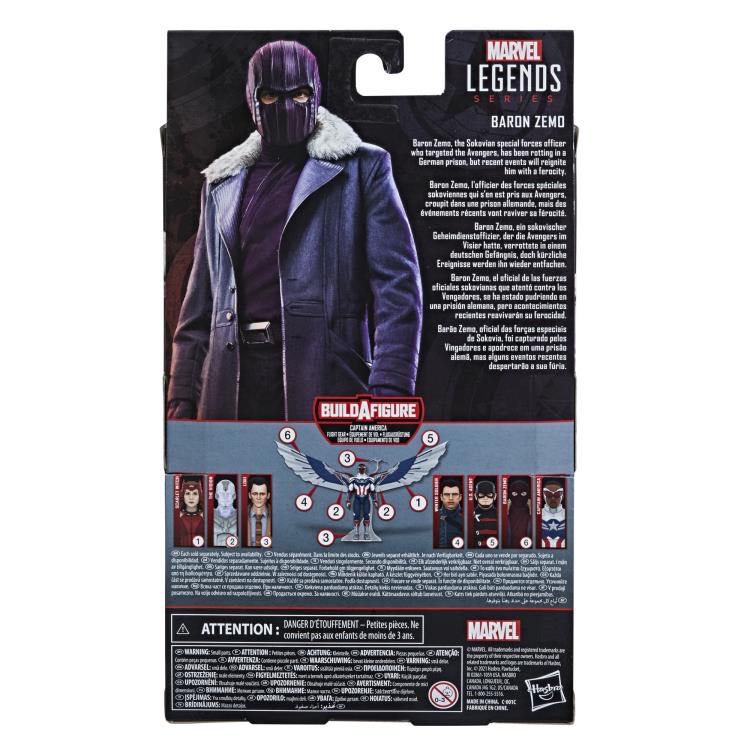 Baron Zemo - Hasbro - Marvel Legends (Marvel’s Falcon and the Winter Soldier) action figure collectible - Main Image 3