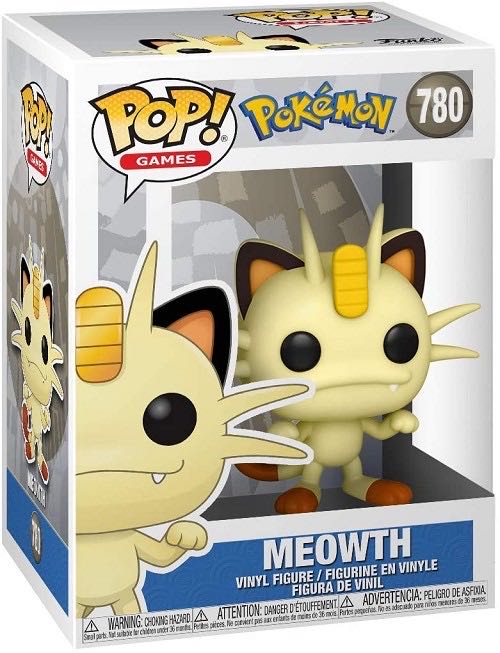 Pokemon: Meowth #780  (Pokémon) action figure collectible [Barcode 889698552295] - Main Image 2