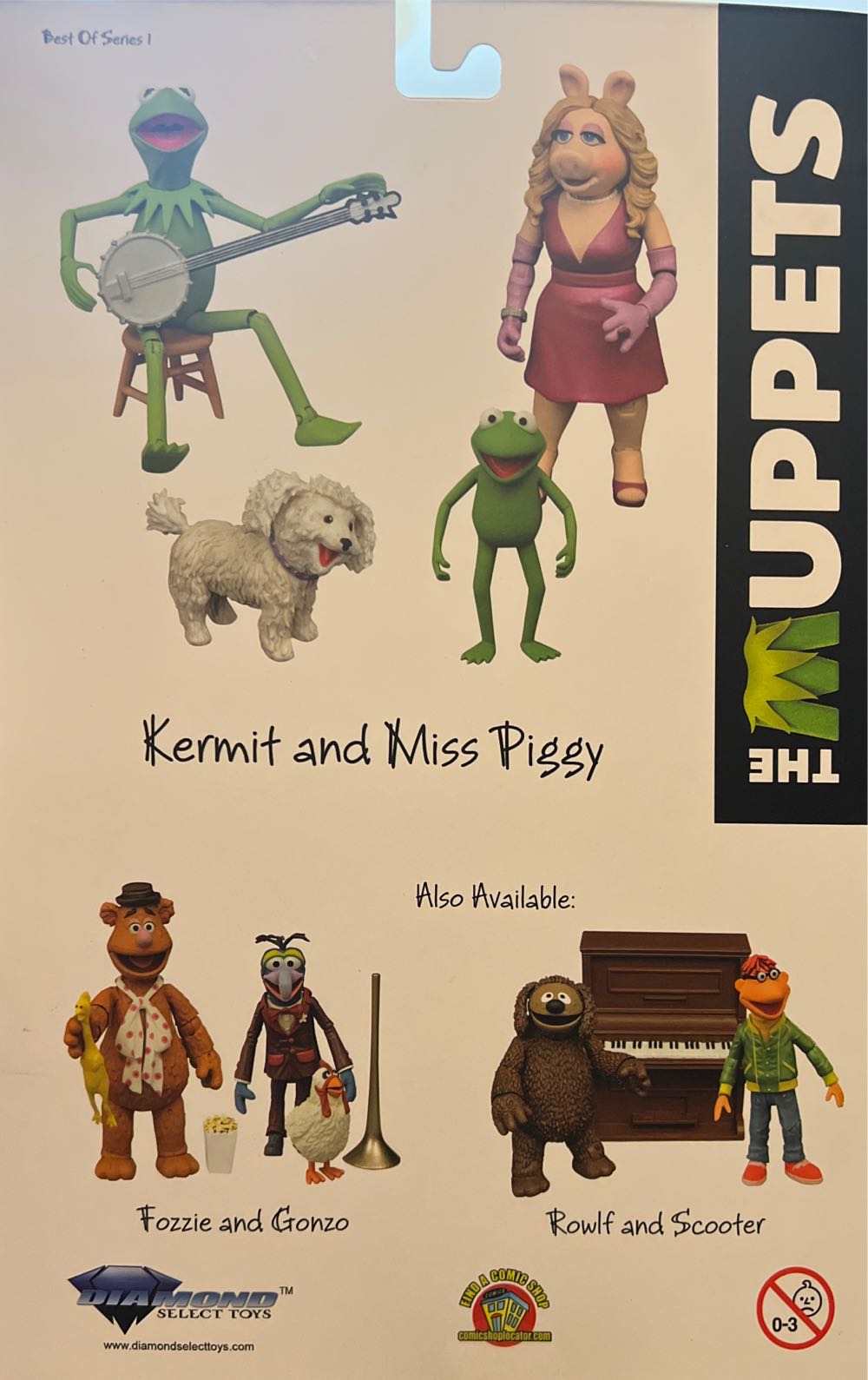 Diamond Select: Muppets - Kermit & Miss Piggy - Diamond Select (Diamond Select - The Muppet Show - Best of) action figure collectible [Barcode 699788843086] - Main Image 4