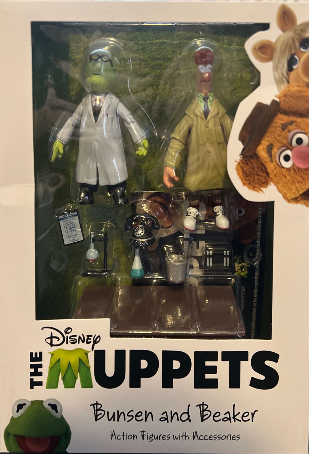Muppets - Kermit & Miss Piggy - Diamond Select (Diamond Select - The Muppet Show - Best of) action figure collectible [Barcode 699788843123] - Main Image 2