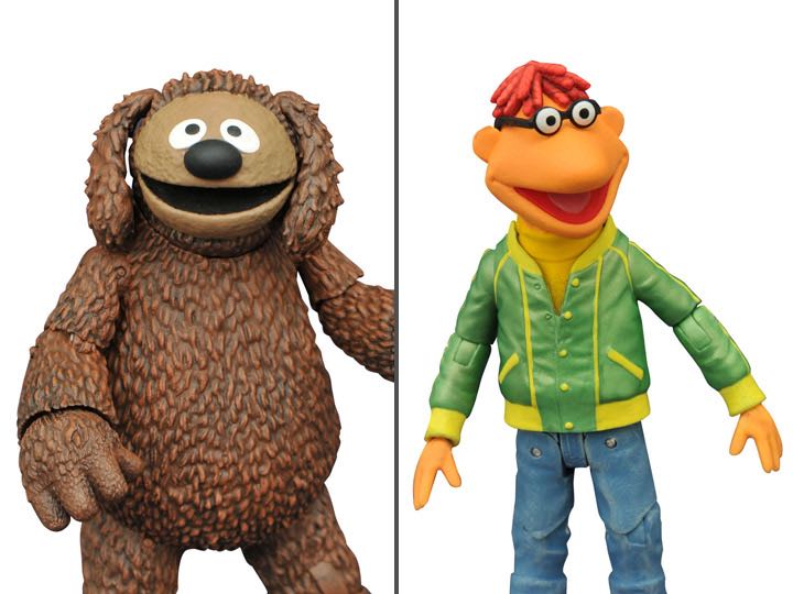 Muppets Scooter & Rowlf - Diamond Select (Diamond Select - The Muppet Show - Best of) action figure collectible [Barcode 699788843109] - Main Image 2