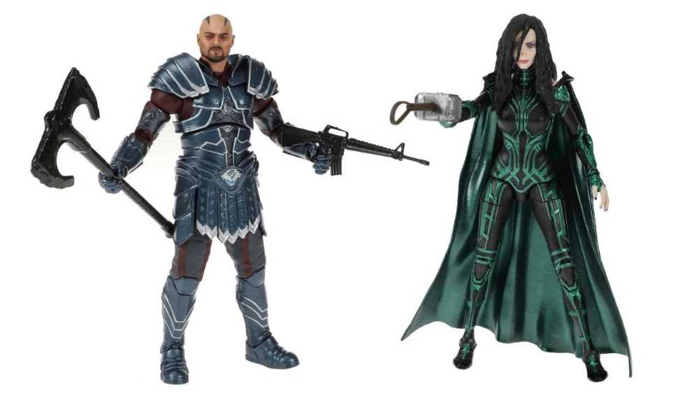 Marvel Legends: Thor Ragnarok: MCU Villians Hela Skurge 2 Pack 2018 - Hasbro (Legends) (Thor Ragnarok) action figure collectible [Barcode 0630509833627] - Main Image 2