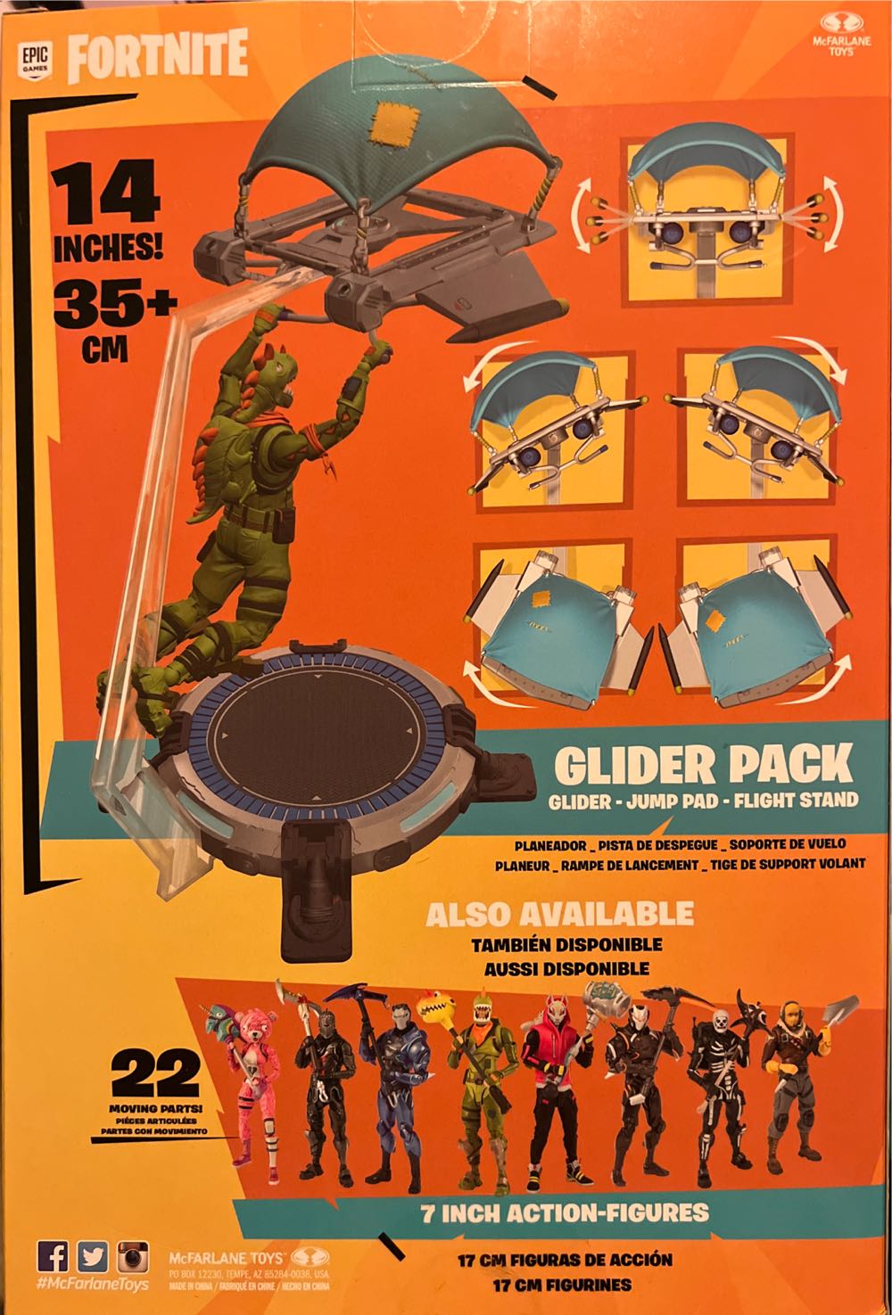 Mcfarlane Toys Fortnite Default Glider Pack - McFarlane Toys action figure collectible [Barcode 787926106312] - Main Image 2