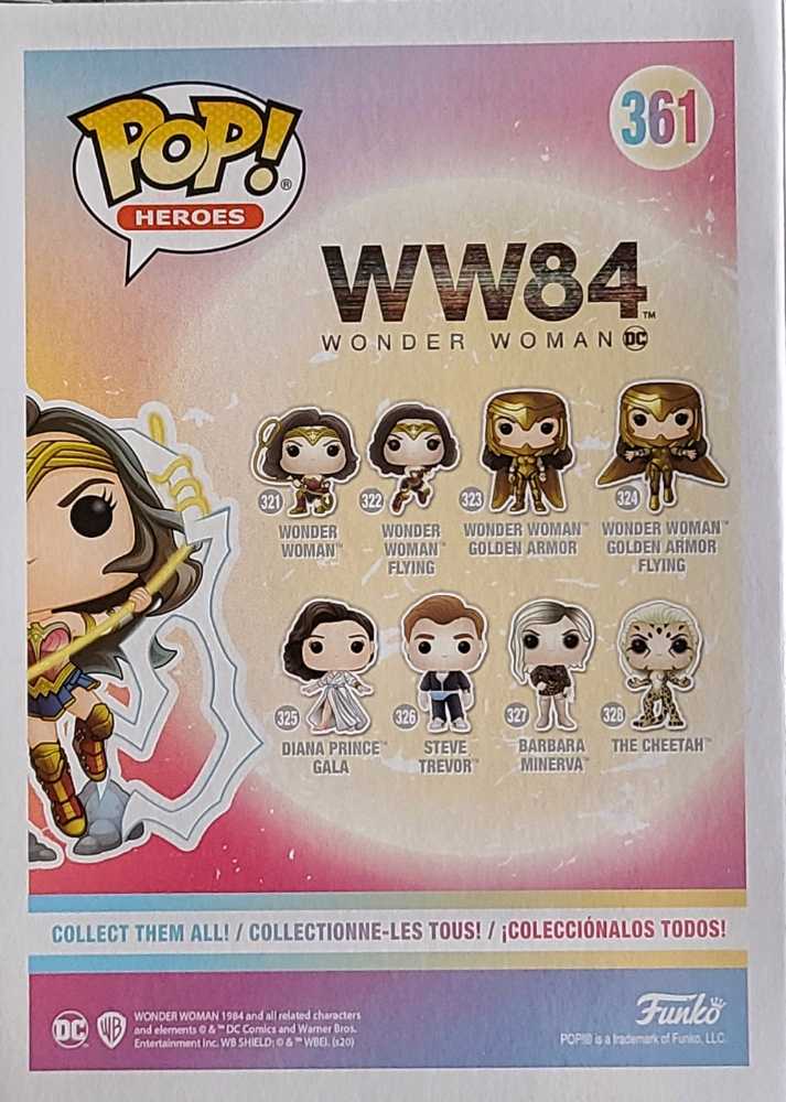 Funko Pop! Movies: WW84 Riding Lighting (GID) - Funko (Wonder Woman 1984) action figure collectible [Barcode 889698506991] - Main Image 2