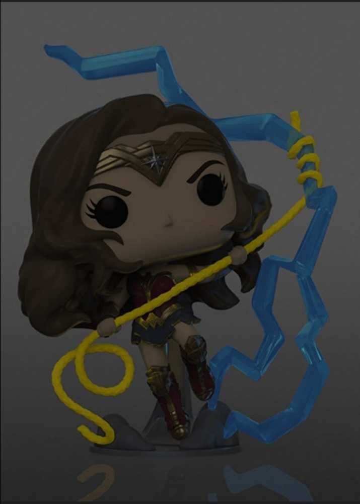 Funko Pop! Movies: WW84 Riding Lighting (GID) - Funko (Wonder Woman 1984) action figure collectible [Barcode 889698506991] - Main Image 3