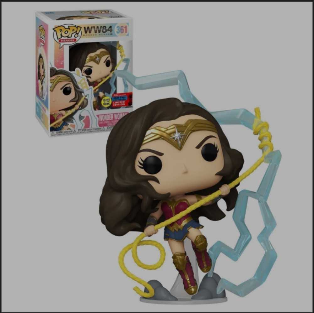 Funko Pop! Movies: WW84 Riding Lighting (GID) - Funko (Wonder Woman 1984) action figure collectible [Barcode 889698506991] - Main Image 4
