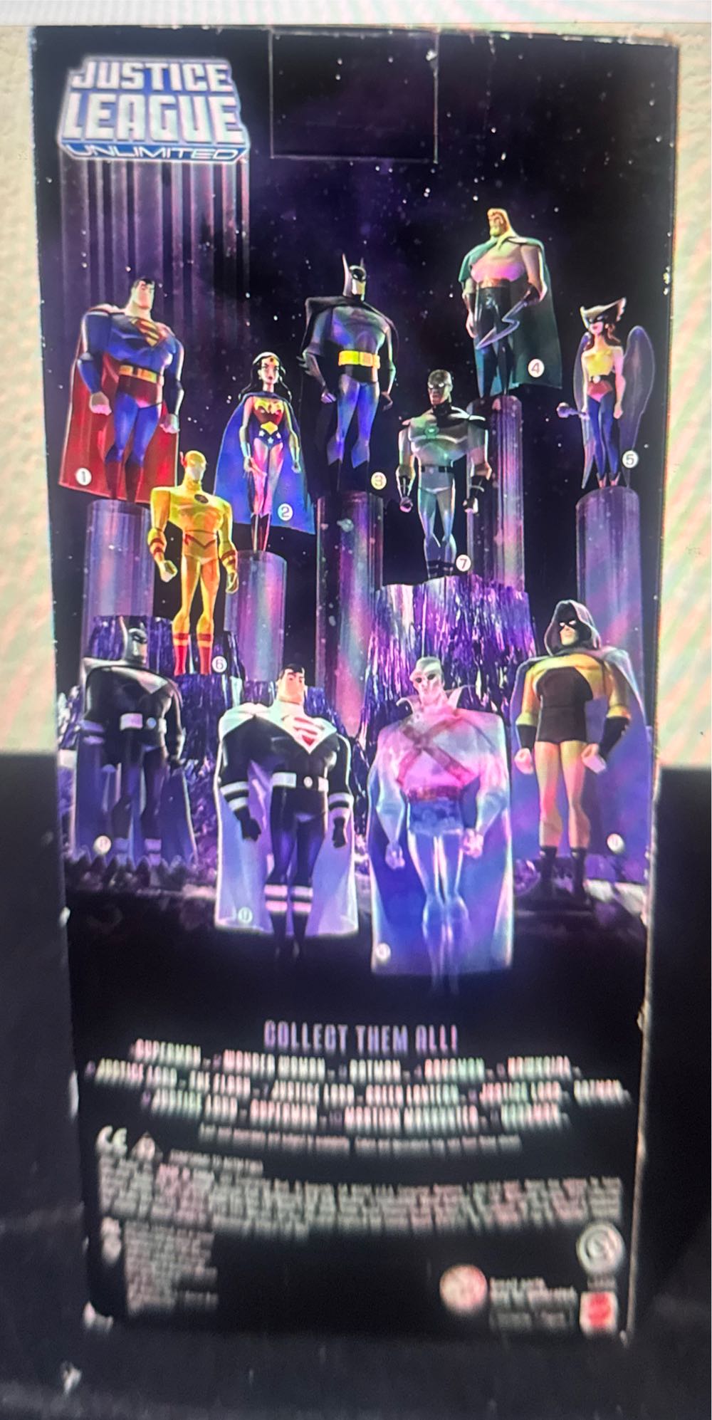 Justice League Unlimited 10” Batman Caped - Mattel (Justice League Animated) action figure collectible [Barcode 027084506792] - Main Image 2