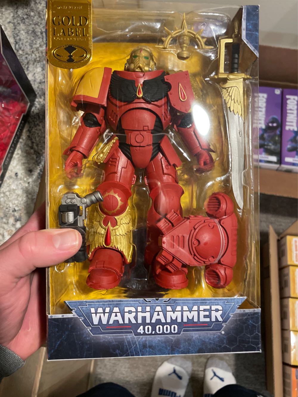 Mcfarlane Toys - Warhammer 40000 -   Blood Angels: Primaris Lieutenant - McFarlane Toys (Space Marines) action figure collectible [Barcode 787926109214] - Main Image 2