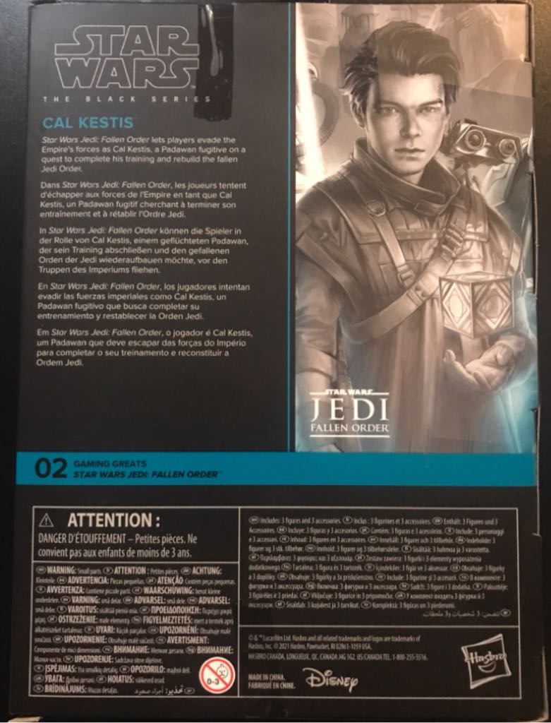 BD-1 - Disney / Hasbro (Black Series 6” Gaming Greats 2020- Now) action figure collectible [Barcode 5010993873531] - Main Image 2